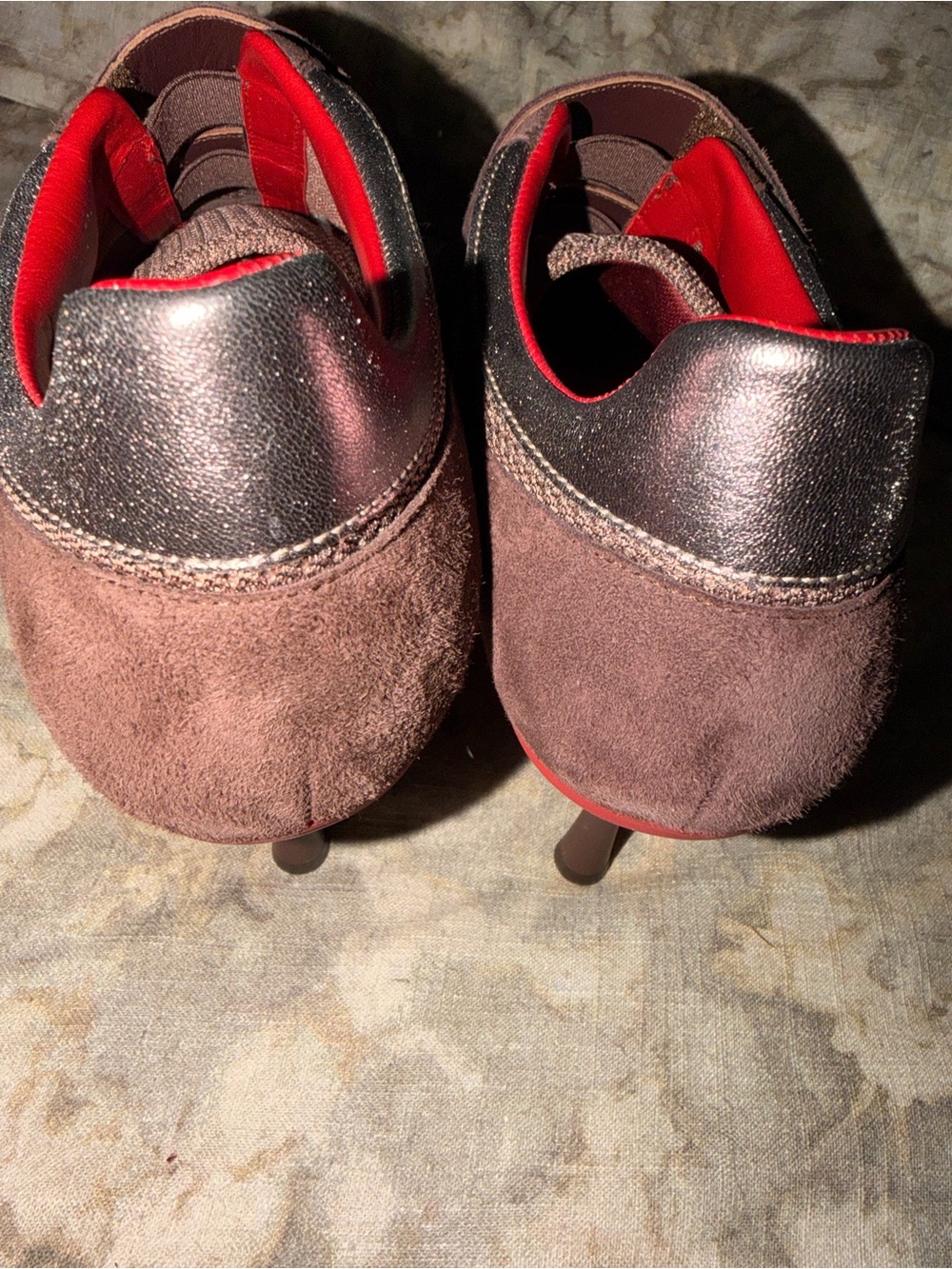 SNEEX THE BLAKE Hard to Find Brown w/Red HY-HEELS - Picture 6 of 7